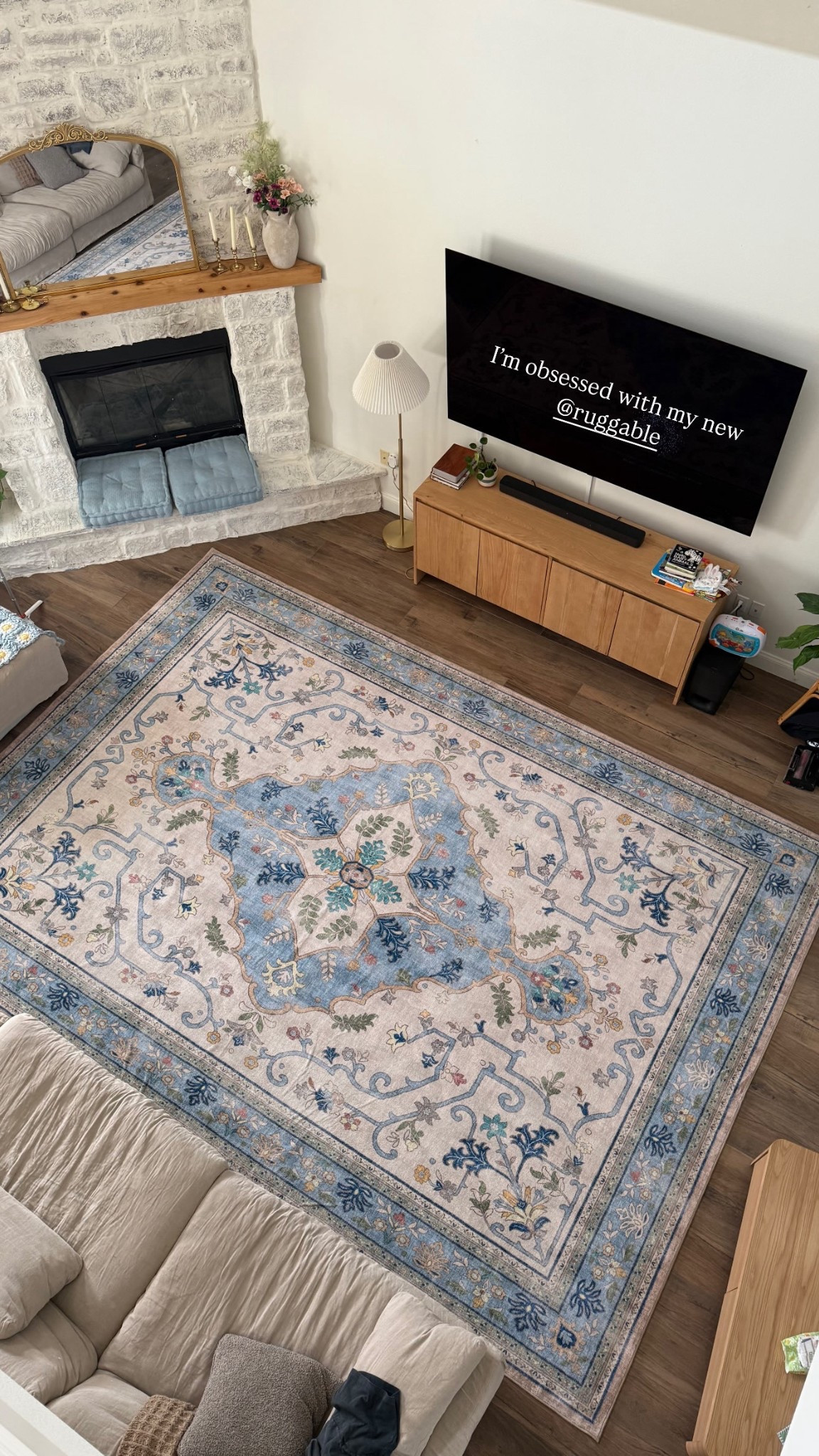 obsessed with my new rug from Ruggable!! makes this space so cozy & so easy to clean!!

#LTKHome