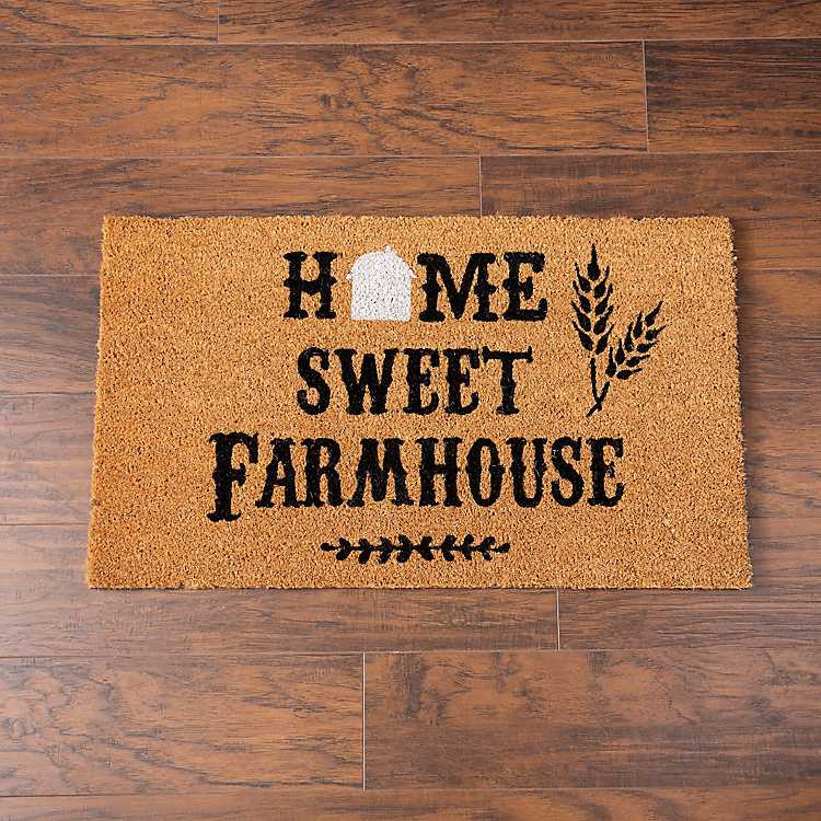 Home Sweet Farmhouse Doormat | Kirkland's Home