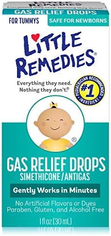 Little Remedies Gas Relief Drops | Natural Berry Flavor | 1 oz. | Pack of 1 | Gently Works in Min... | Amazon (US)