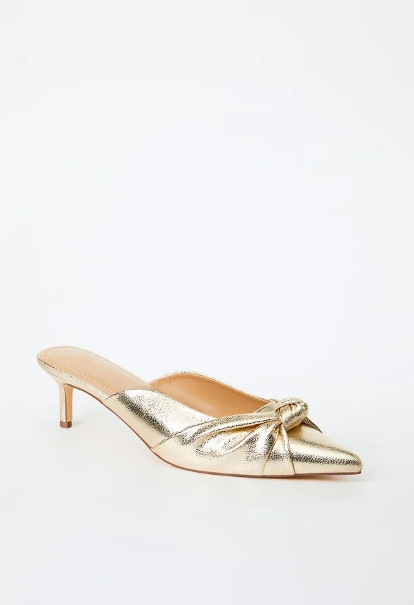 Freya Heeled Mule Pump | JustFab