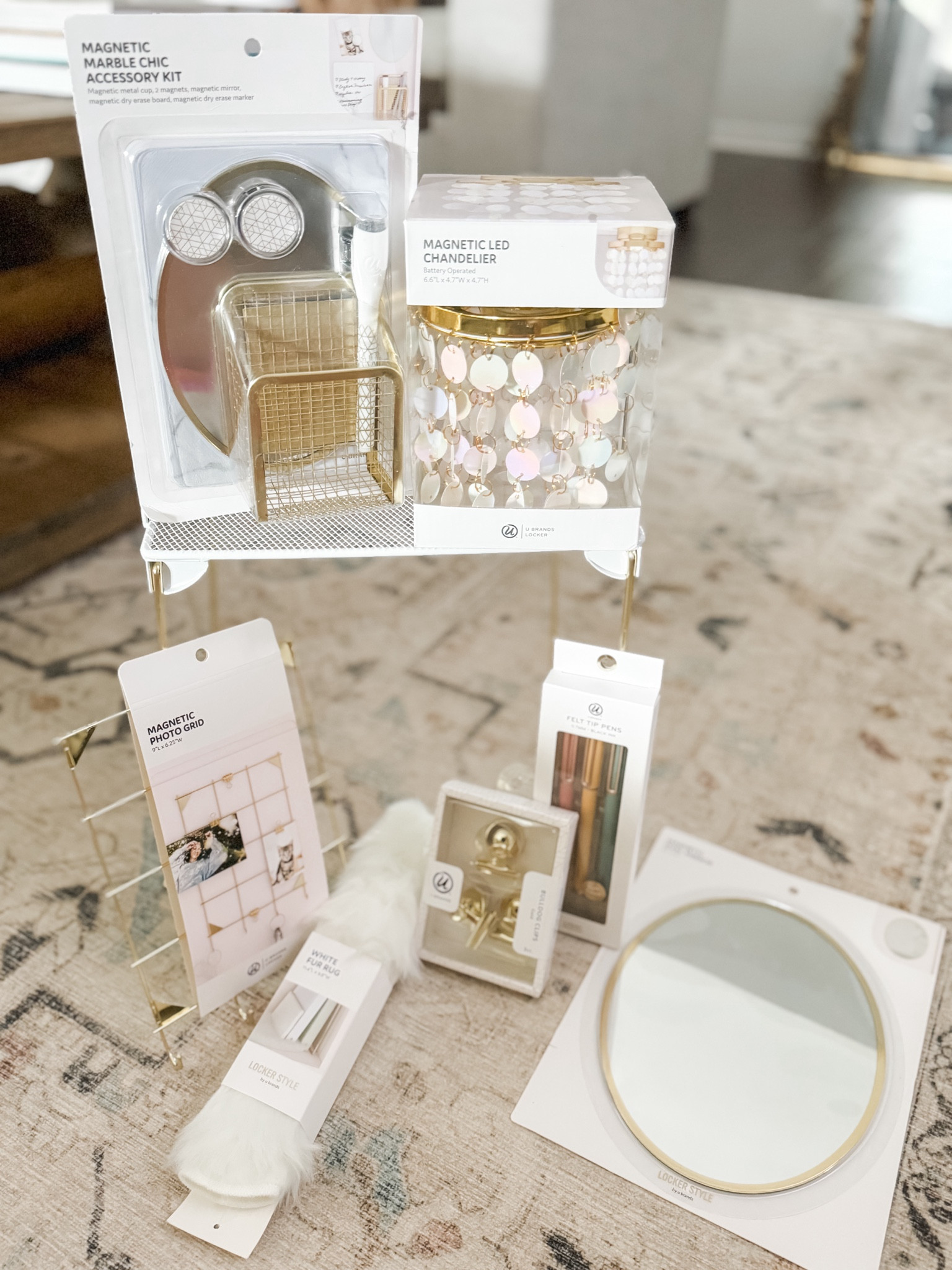 Middle school girls locker decorating ideas!  White and goldd

#LTKBacktoSchool #LTKxNSale #LTKKids