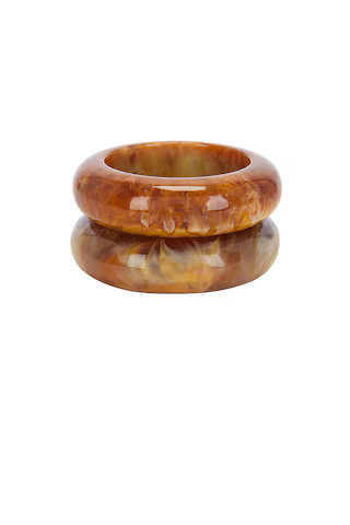 8 Other Reasons Bangle Bracelet Set in Brown from Revolve.com | Revolve Clothing (Global)