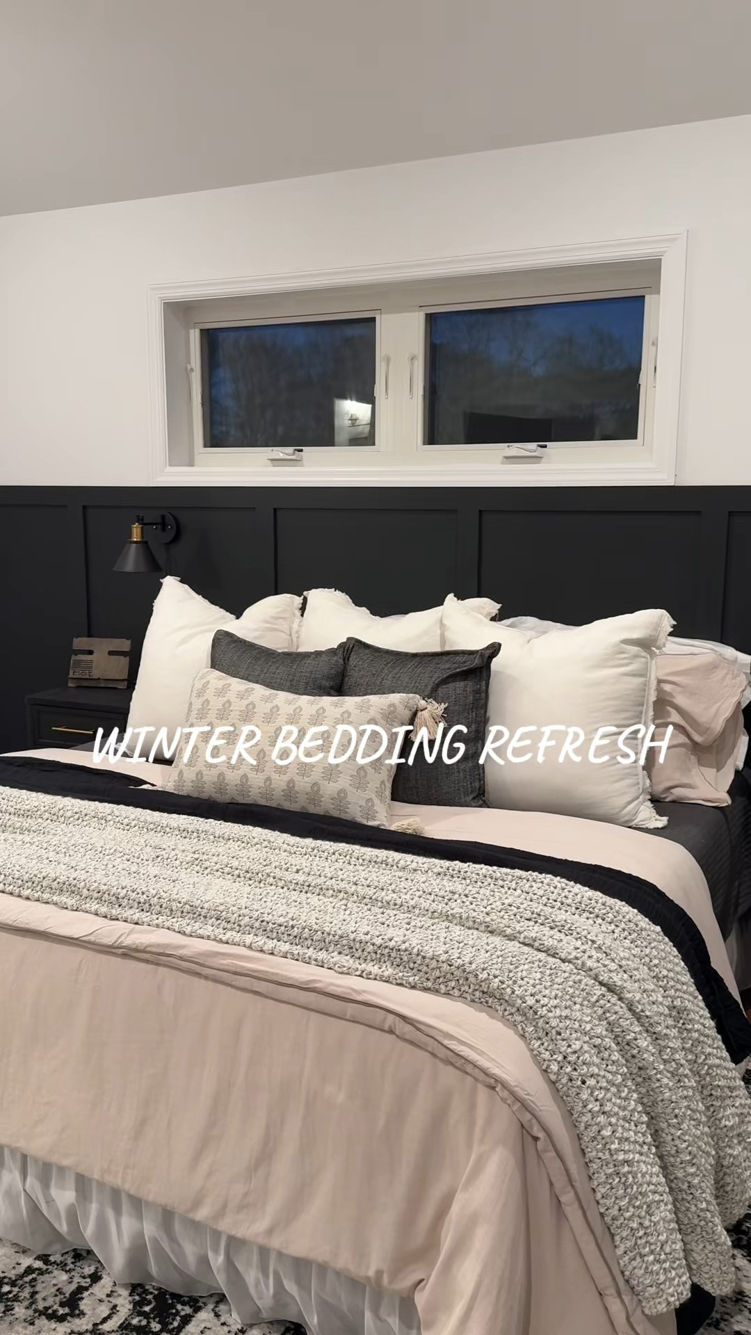 Winter Bedding Refresh. Loving the cozy vibes. 


#LTKvlog #LTKmomlife #LTKHome
