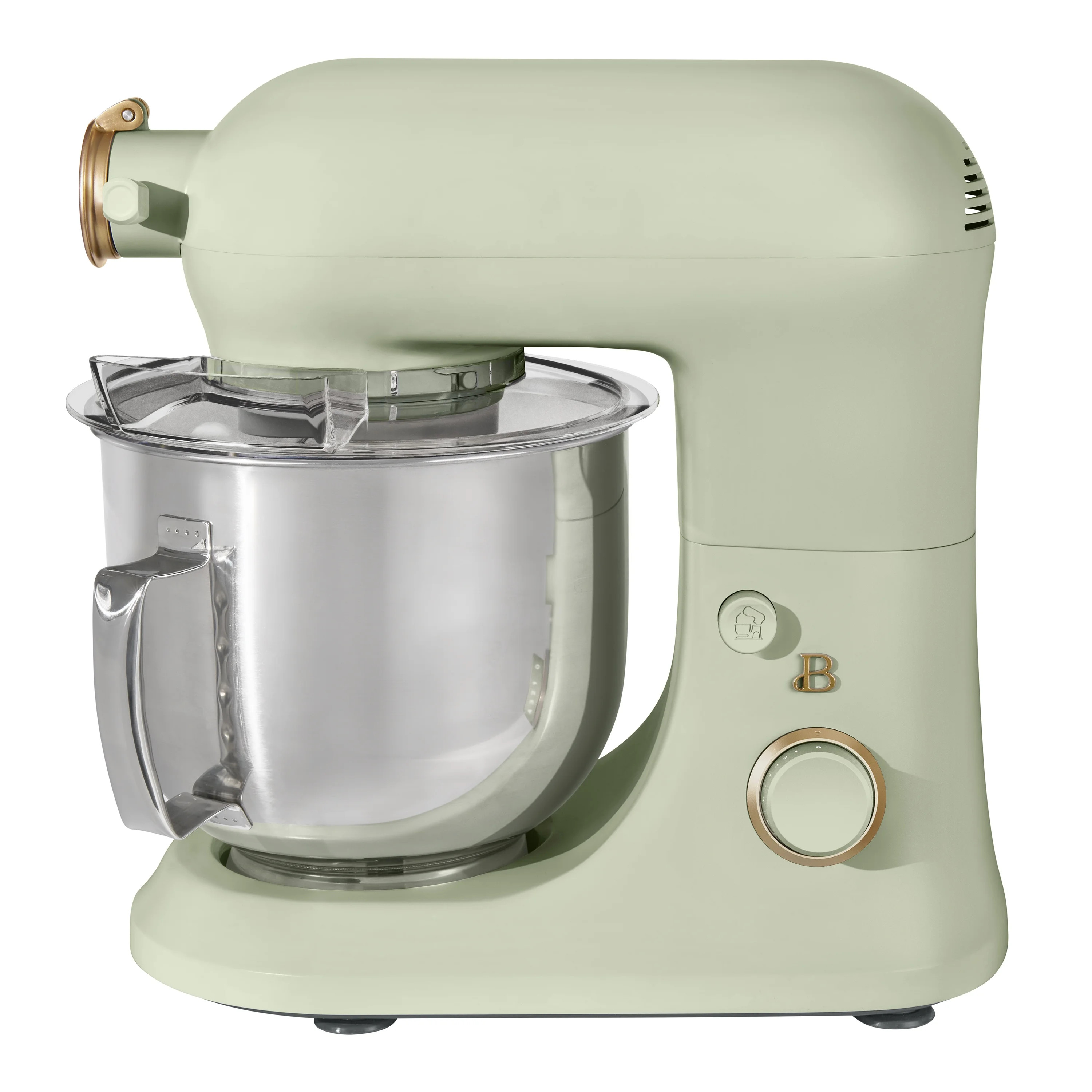Beautiful 6 Qt Tilt-Head Stand Mixer with Dough Hook, Flat Beater, Balloon Whisk, Pastry Beater &... | Walmart (US)