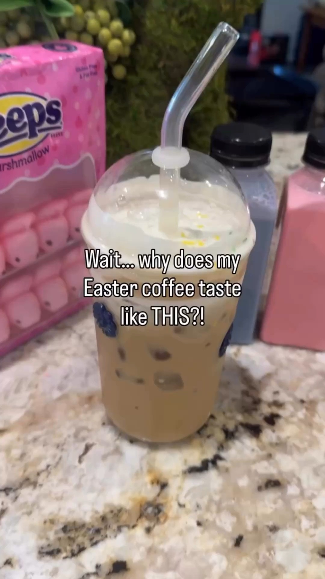 I didn’t plan on doing anything extra for Easter this year…
but then I made this 🐣☕

homemade peeps creamer =
soft mornings, better coffee, and a tiny bit of fun again

it’s not about doing the most
it’s about making the everyday feel a little better

saving this for the next few weeks 💛

everything I used is linked if you want to try it  Stay tuned for part 2