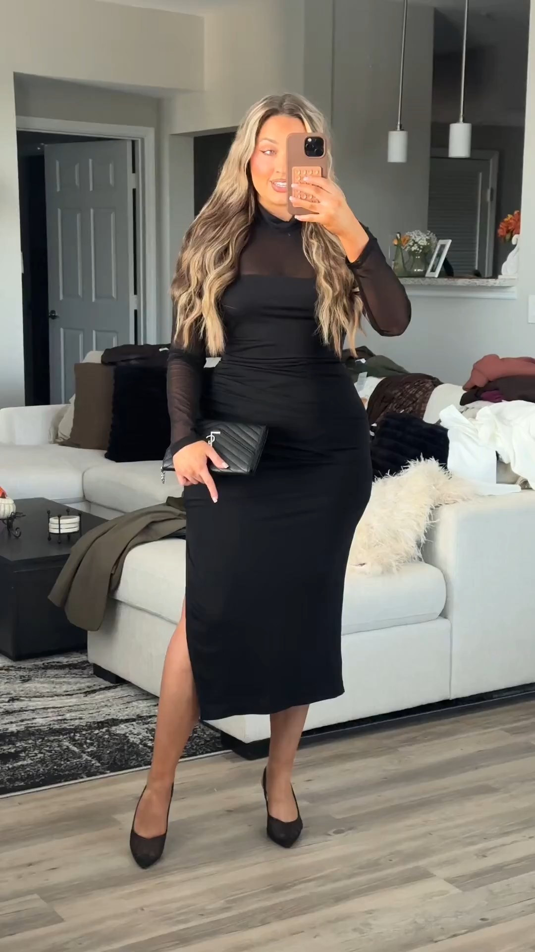 This is the most beautiful wedding guest dress for fall and winter! OR a beautiful Christmas dress! I’m wearing a large 

Use discount code BESTIE at checkout to save $$!

#LTKunder50 #fallhaul #sweaterweather #layeringseason



#LTKHoliday #LTKParties #LTKMidsize