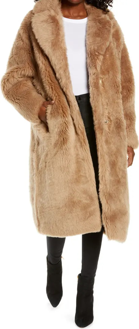 Esme Long Genuine Toscana Shearling Coat | Nordstrom