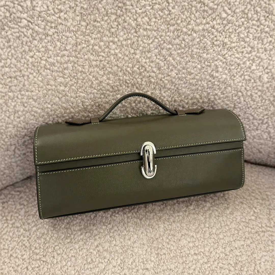 Leather Clutch Bag, Women's Leather Top Handle Bag, Small Leather Tote Bag | Etsy (US)