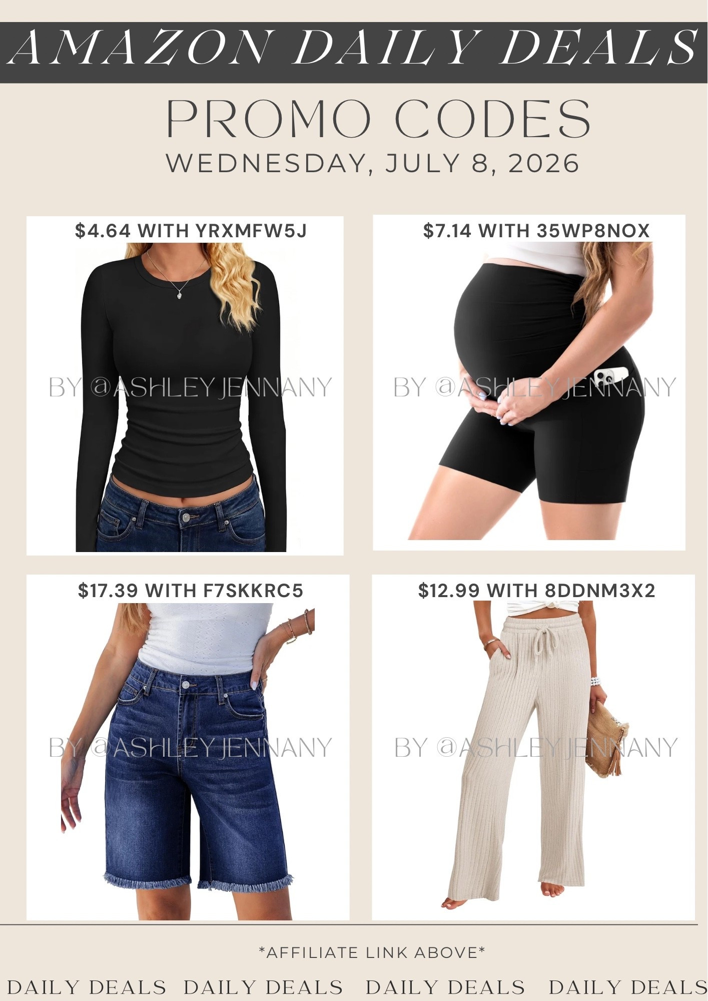 Amazon deals

#LTKSaleAlert #LTKMidsize #LTKootd