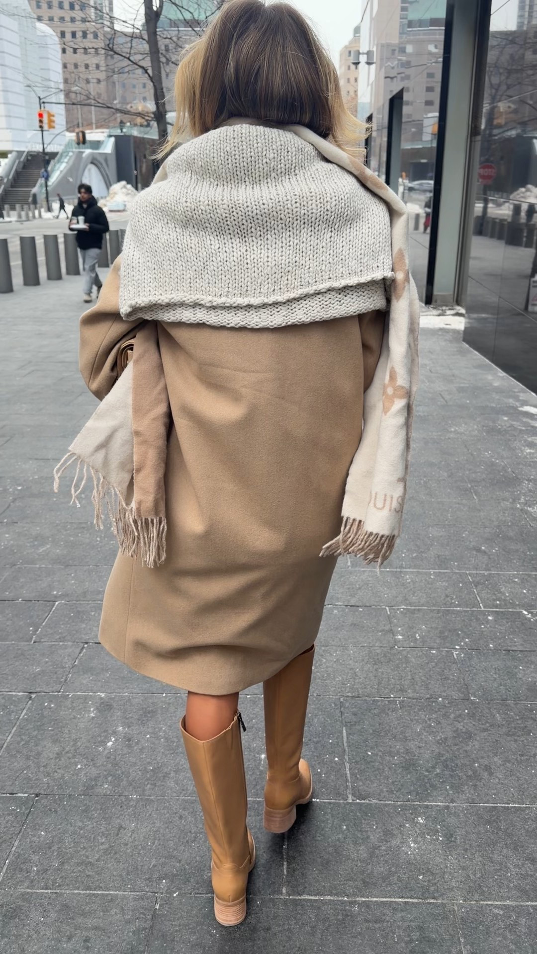 Today’s outfit for NYFW! 
Avec les filles dress 
Aritzia coat 
Miu miu sunglasses 
Louis Vuitton scarf
Blondo boots
Chanel purse 

#LTKNYFW #LTKOver40 #LTKootd