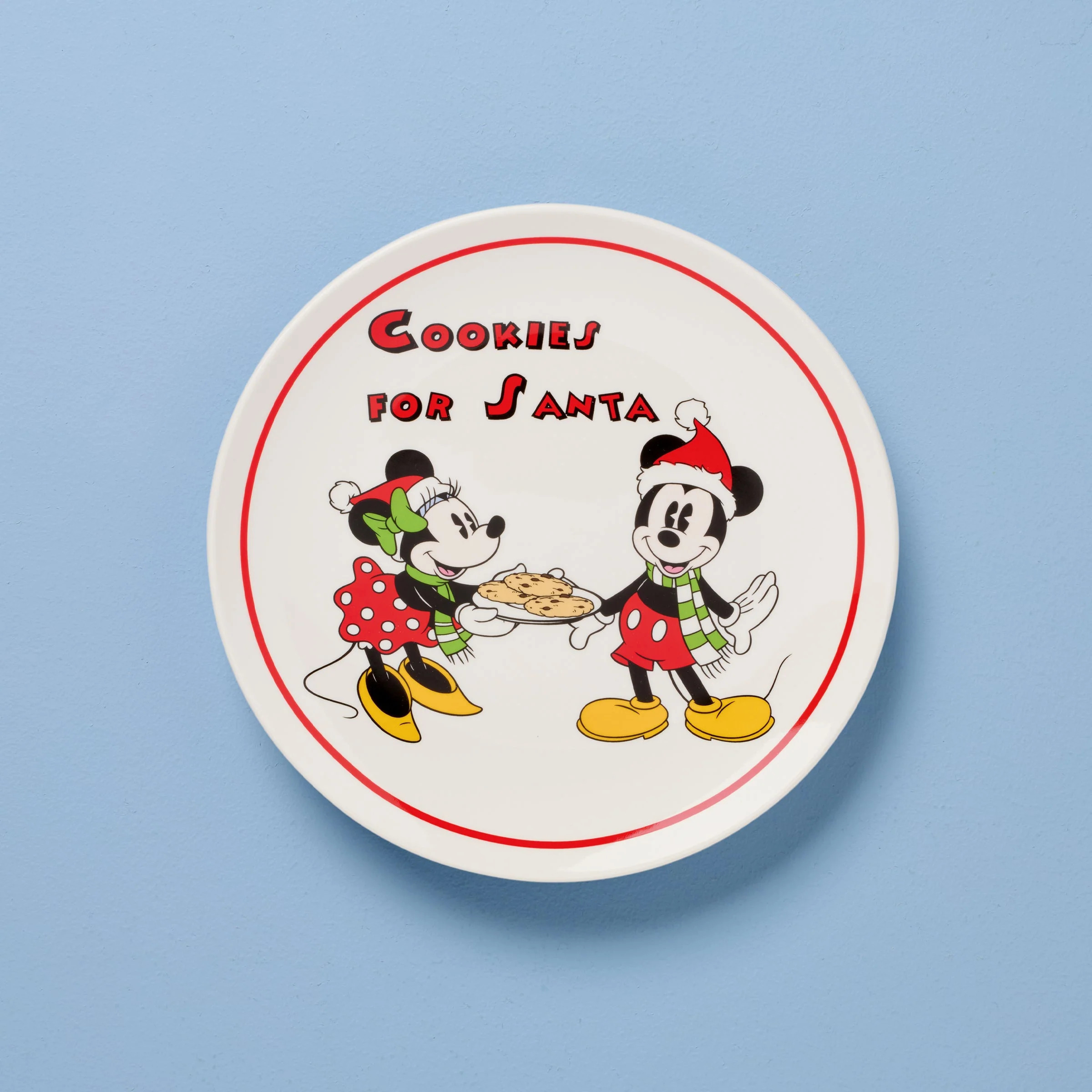 Disney Holiday Cookies For Santa Plate | Lenox