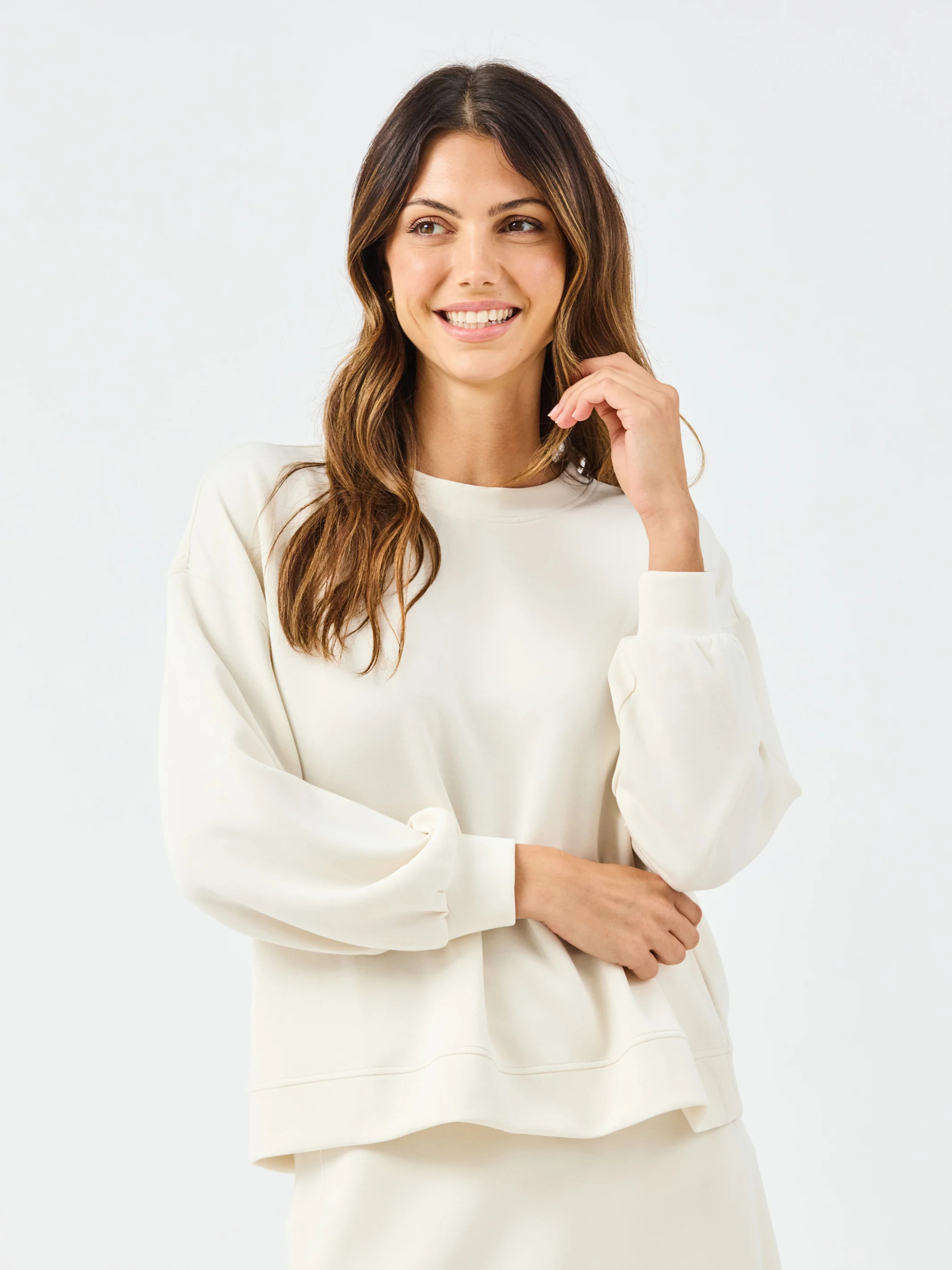 Cora Top | Ivory | Mary Square