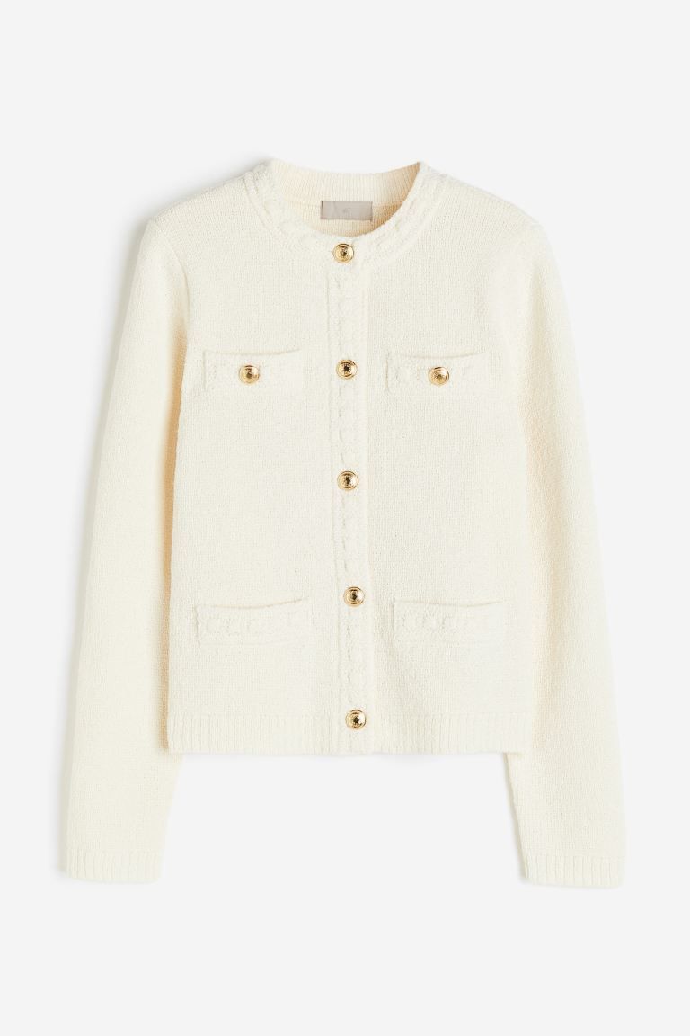 Textured-knit Cardigan | H&M (US + CA)