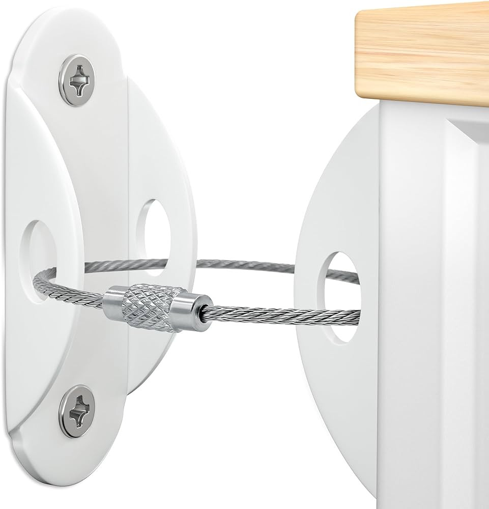 Booda Brand Furniture Anchors (10 Pack) for Baby Proofing, Furniture Straps Anti Tip Furniture An... | Amazon (US)