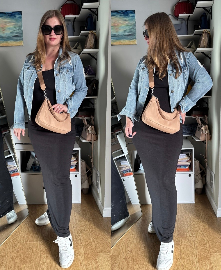 Spring ready outfit that you can wear on repeat!
Some of my favorite pieces including AFRM maxi dress, Vera sneakers and Quince crossbody - all linked below and at a great price!

#LTKFindsUnder50 #LTKStyleTip #LTKFindsUnder100