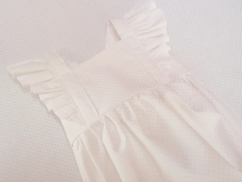 Baby Girl White Bubble Romper Toddler White Romper Boho | Etsy | Etsy (US)