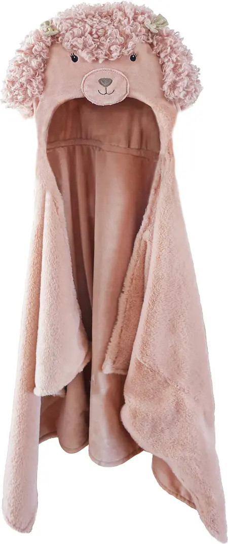 Kids' Paris Poodle Hooded Blanket | Nordstrom