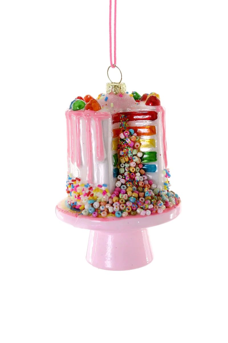 Confetti Cake Ornament | Dashing Trappings