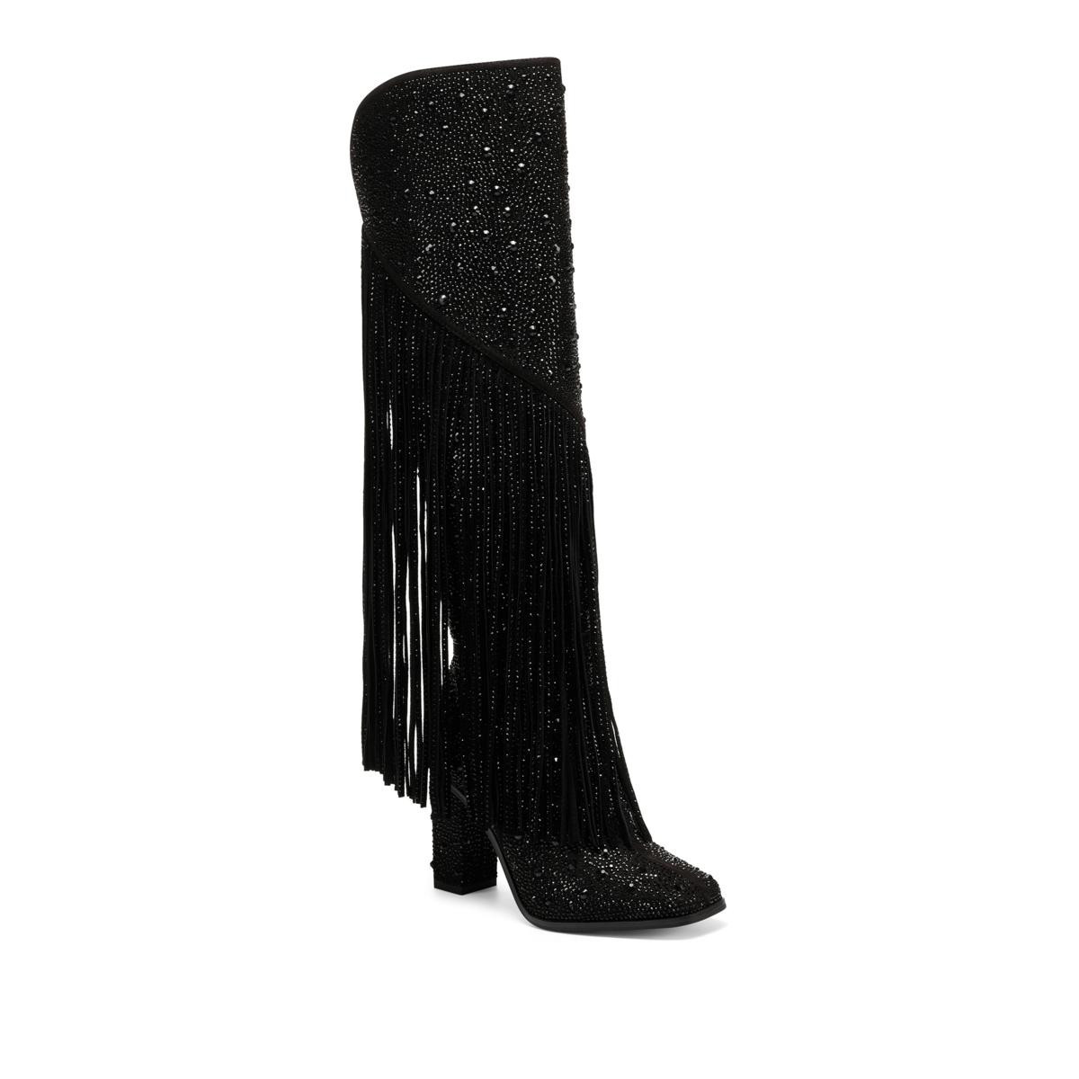 Jessica Simpson Asire Crystals Tall Boot | HSN