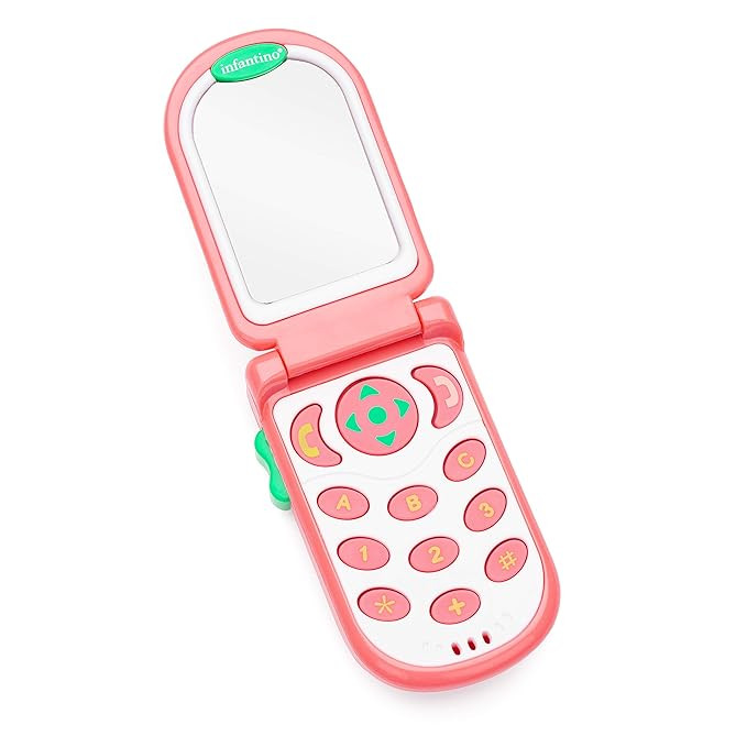 Infantino Flip and Peek Fun Phone, Pink | Amazon (US)