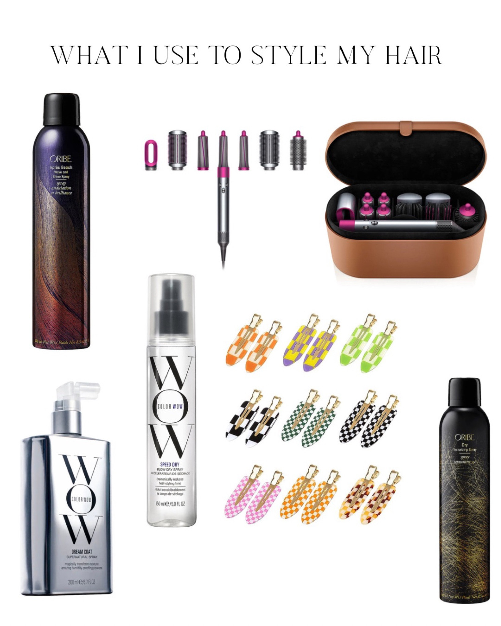 What I use to style my #bob ✨