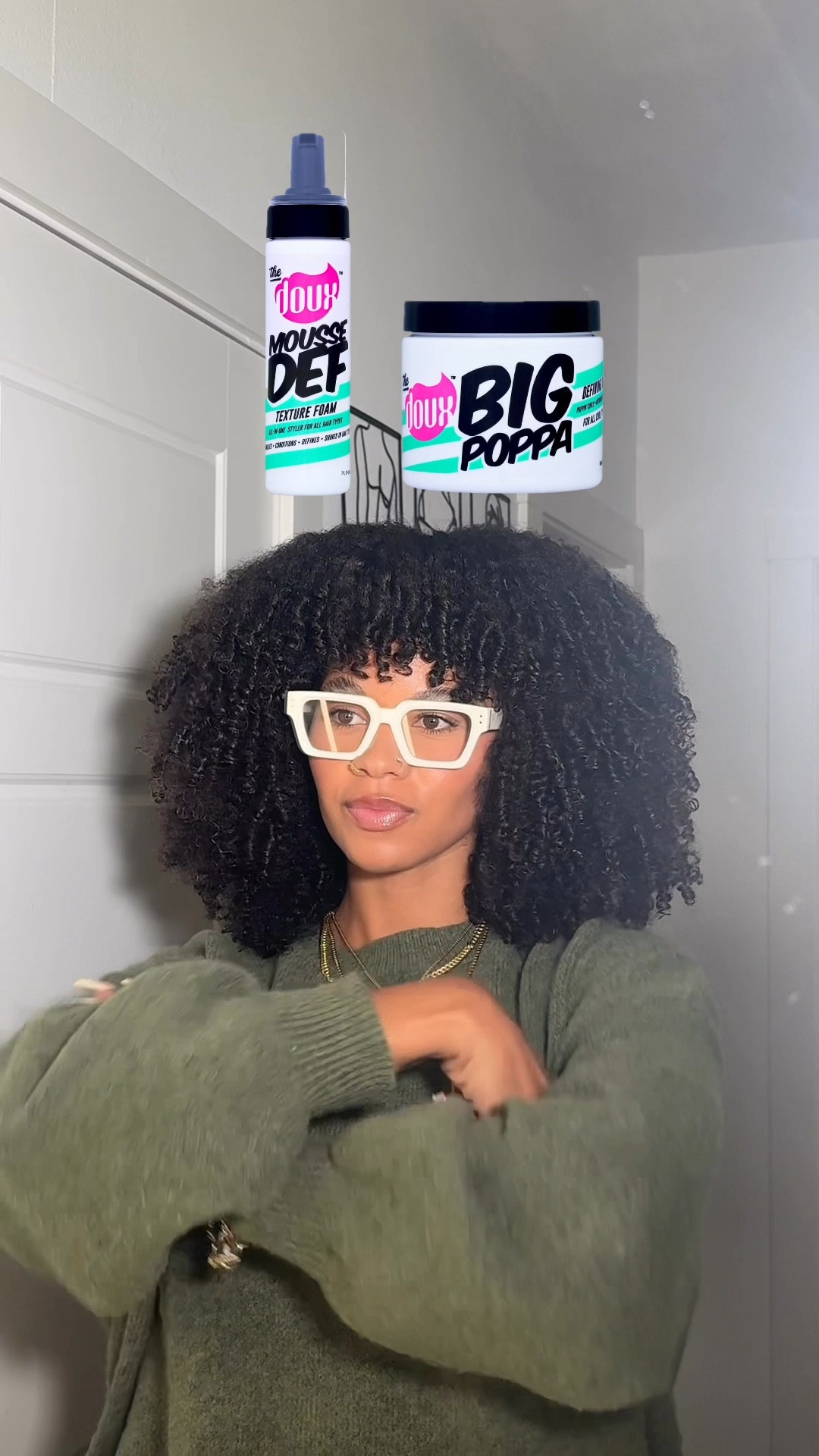 Days 1 -4 using this combo ➰🪮 perfection! I used the foam first then the gel🤌🏾