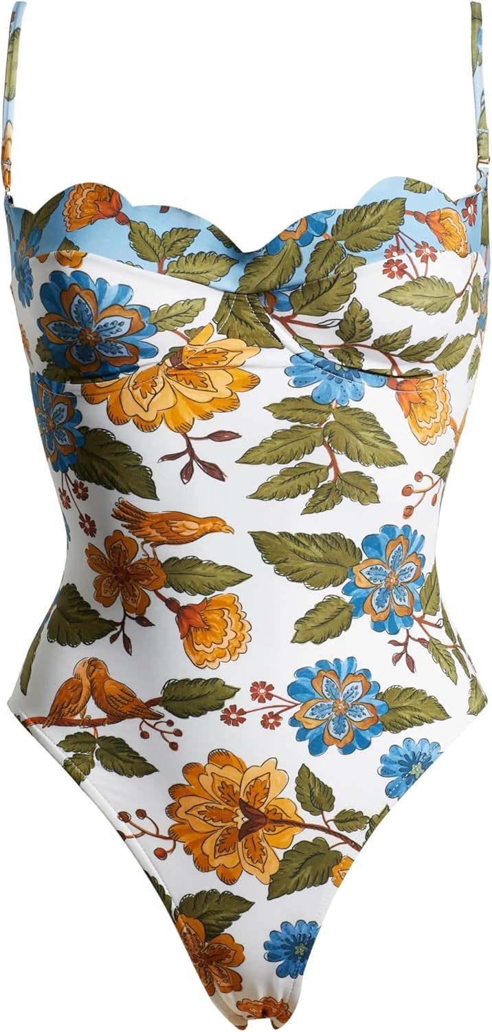 Farm Rio Women's Garden Scarf One Piece | Shop Simon