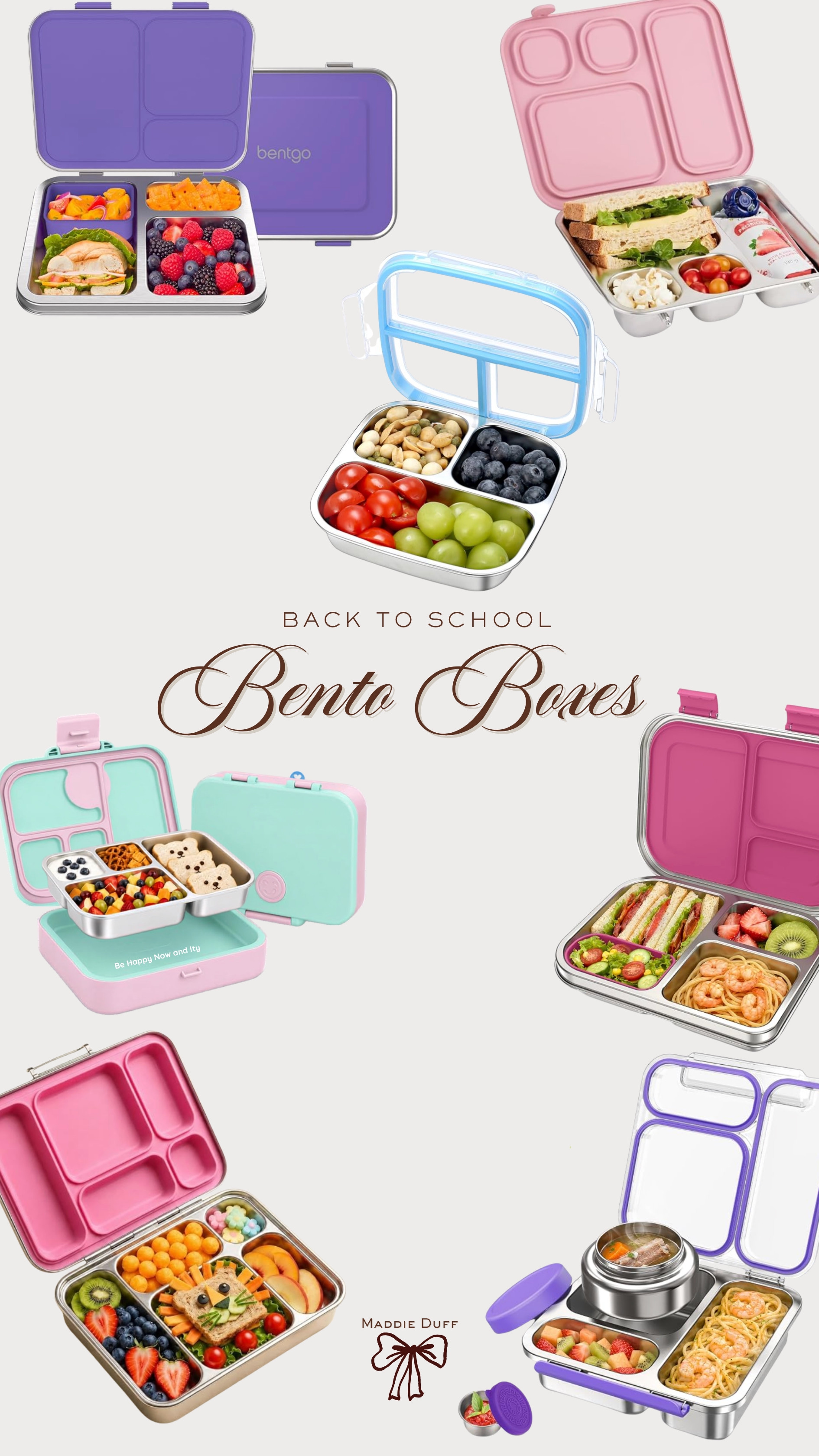 Stainless steel bento boxes for back to school!

amazon kids, amazon back to school, bento boxes for kids, kids lunch ideas 

 #LTKKids