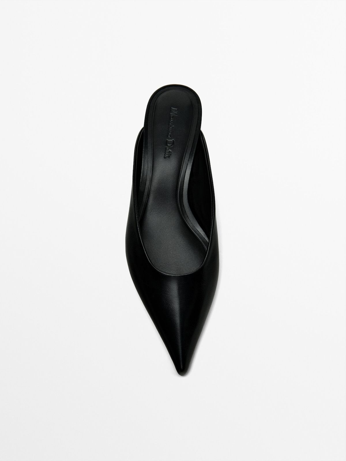 Heeled mules with pointed toes | Massimo Dutti UK
