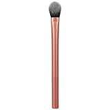 Real Techniques Brightening Concealer Makeup Brush, Kitten Paw Brush For Under Eyes, Face Brush For Eye Cream & Concealer, Covers Blemishes, Imperfections, & Dark Circles, RT 242 Brush, 1 Count | Amazon (US)