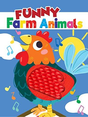 Funny Farm Animals - Silicone Touch and Feel Board Book - Sensory Board Book | Amazon (US)