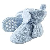 Luvable Friends Unisex Baby Cozy Fleece Booties | Amazon (US)