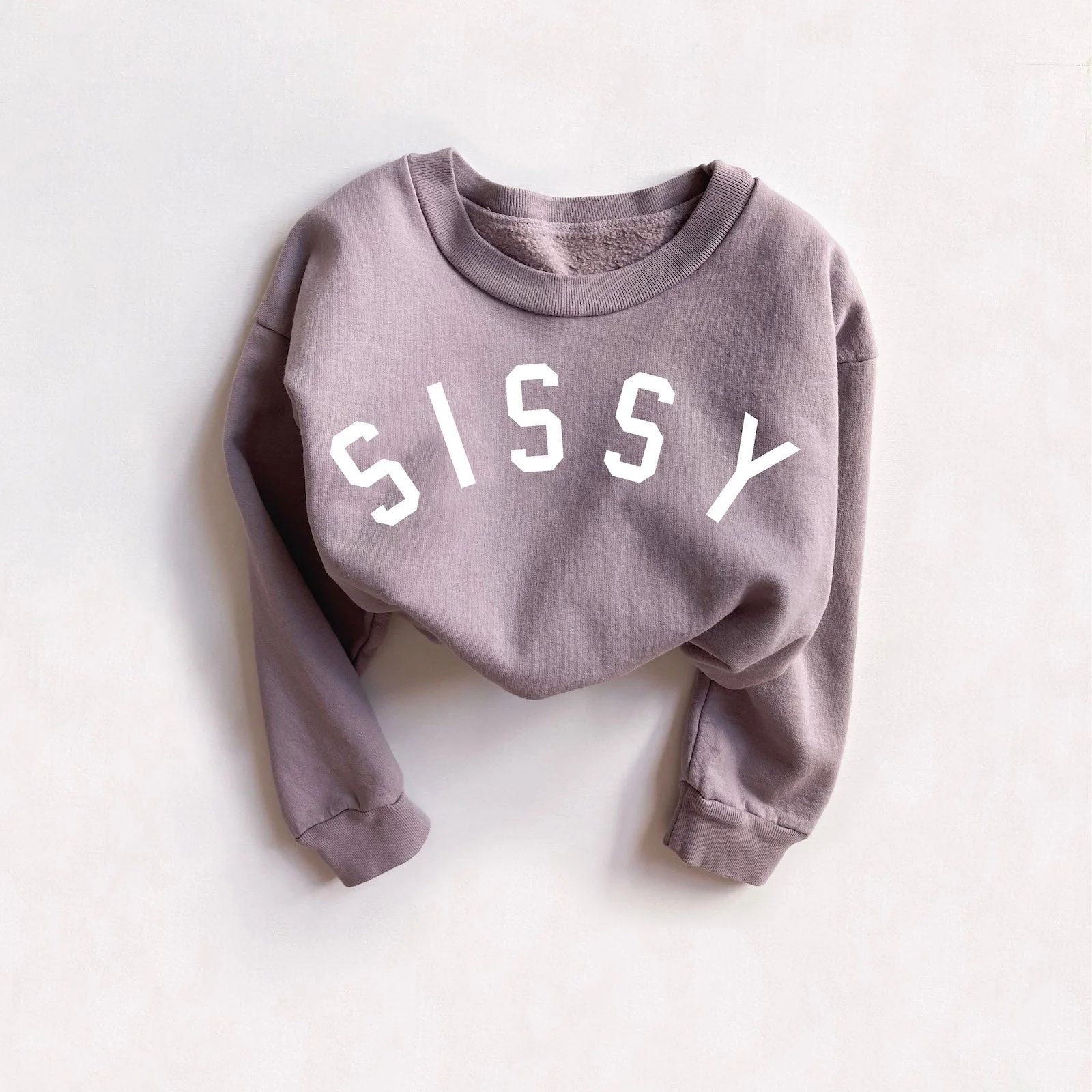 Kids Sissy Everyday Girls Sweatshirt in Blackberry Color - Ford And Wyatt | Ford and Wyatt