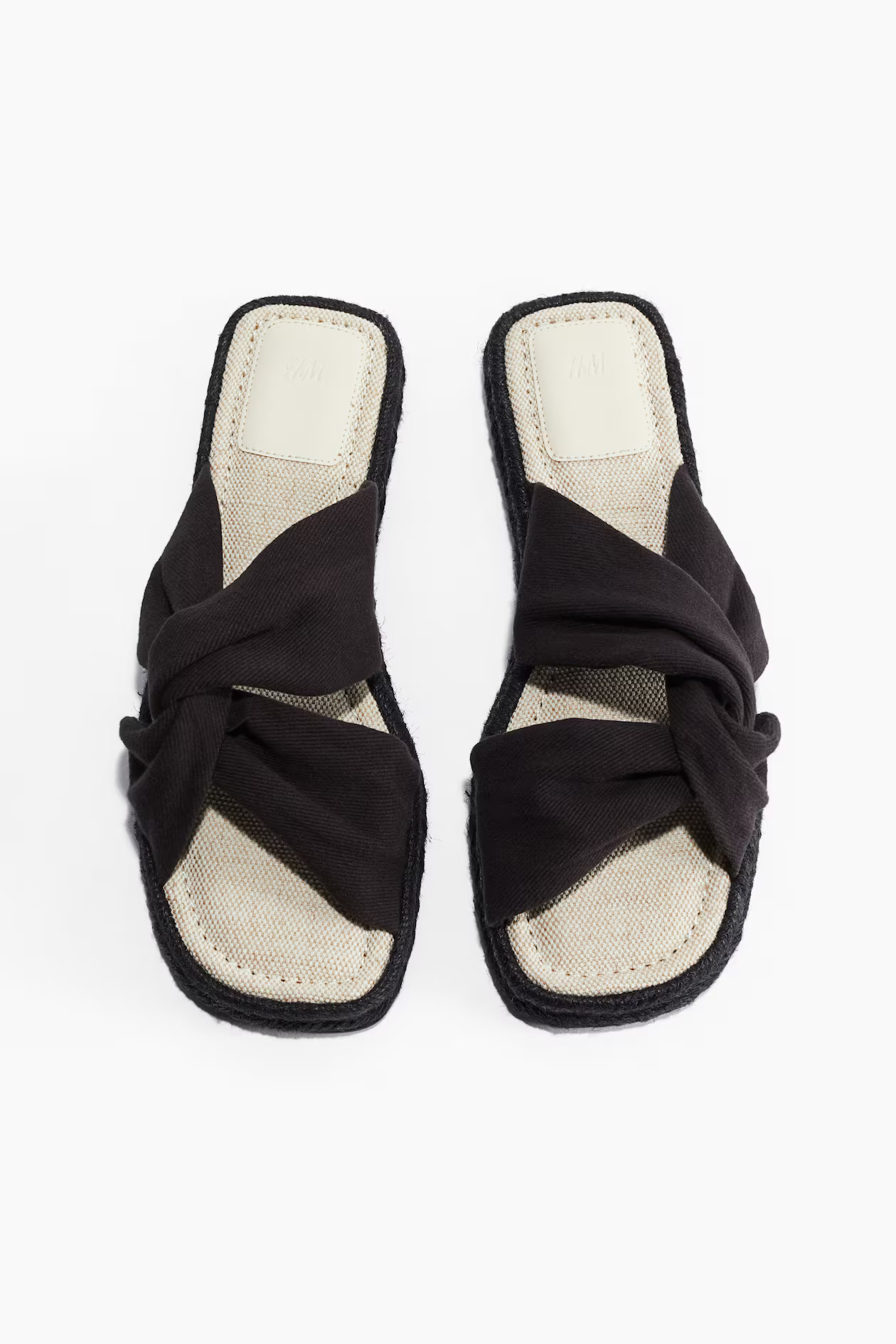 Sandalias alpargata con detalle entrelazado | H&M (FR, IT, ES, PT, BE)