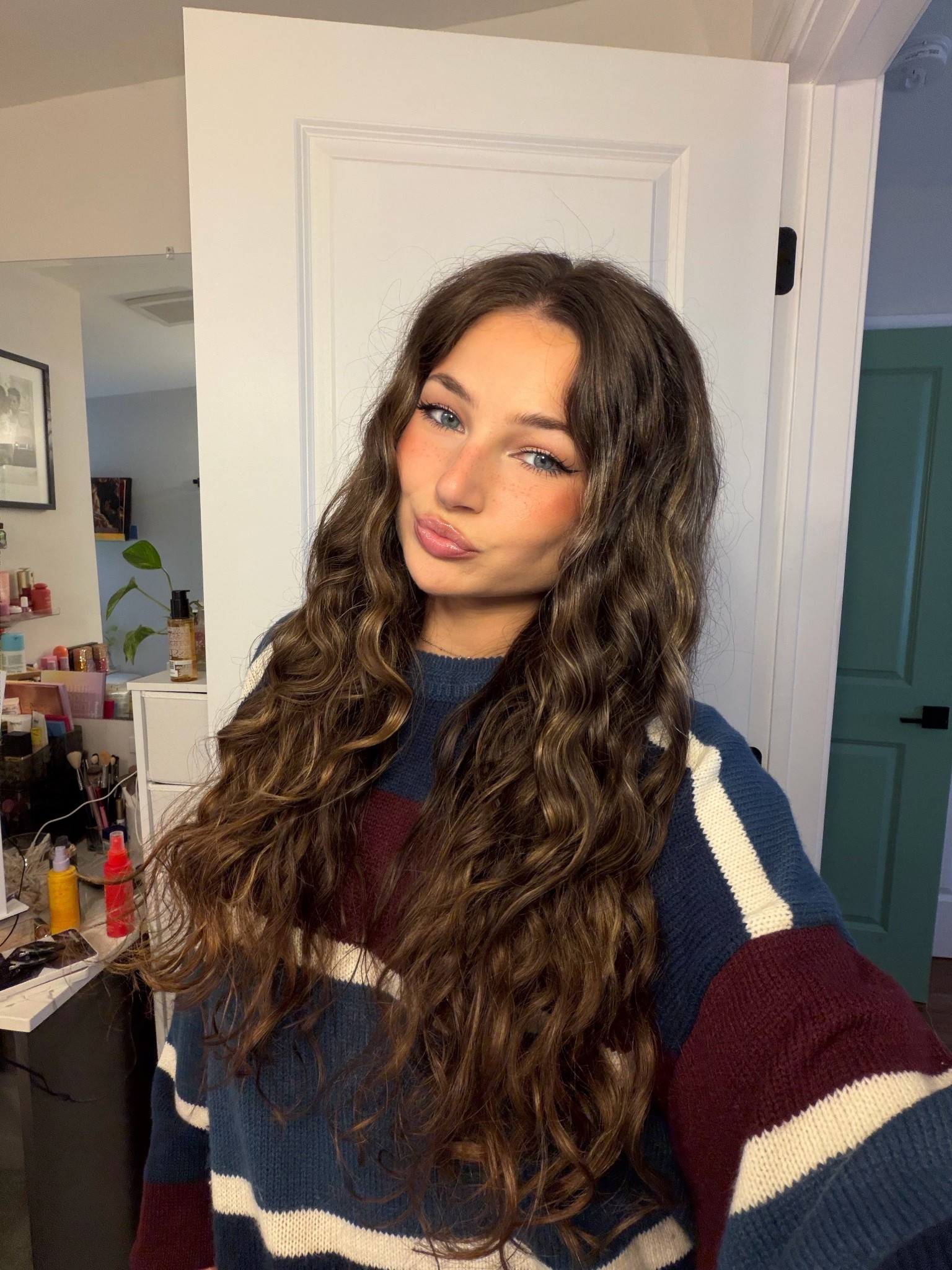 my favorite hair products for my wavy hair routines ◡̈ 