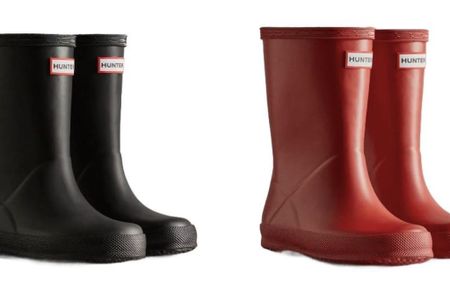 Kids Hunter rain boots on SALE in black and red!! Soooo cute, we love these boots. 

#LTKsalealert #LTKkids #LTKHolidaySale