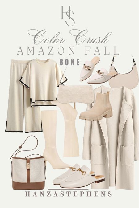 The start of a new series: fall color crush! This is where I share finds in all of this season's most trending colors so you can look your best for a great price. Today's color: bone. Bone is the easiest color to layer or mix and match with.