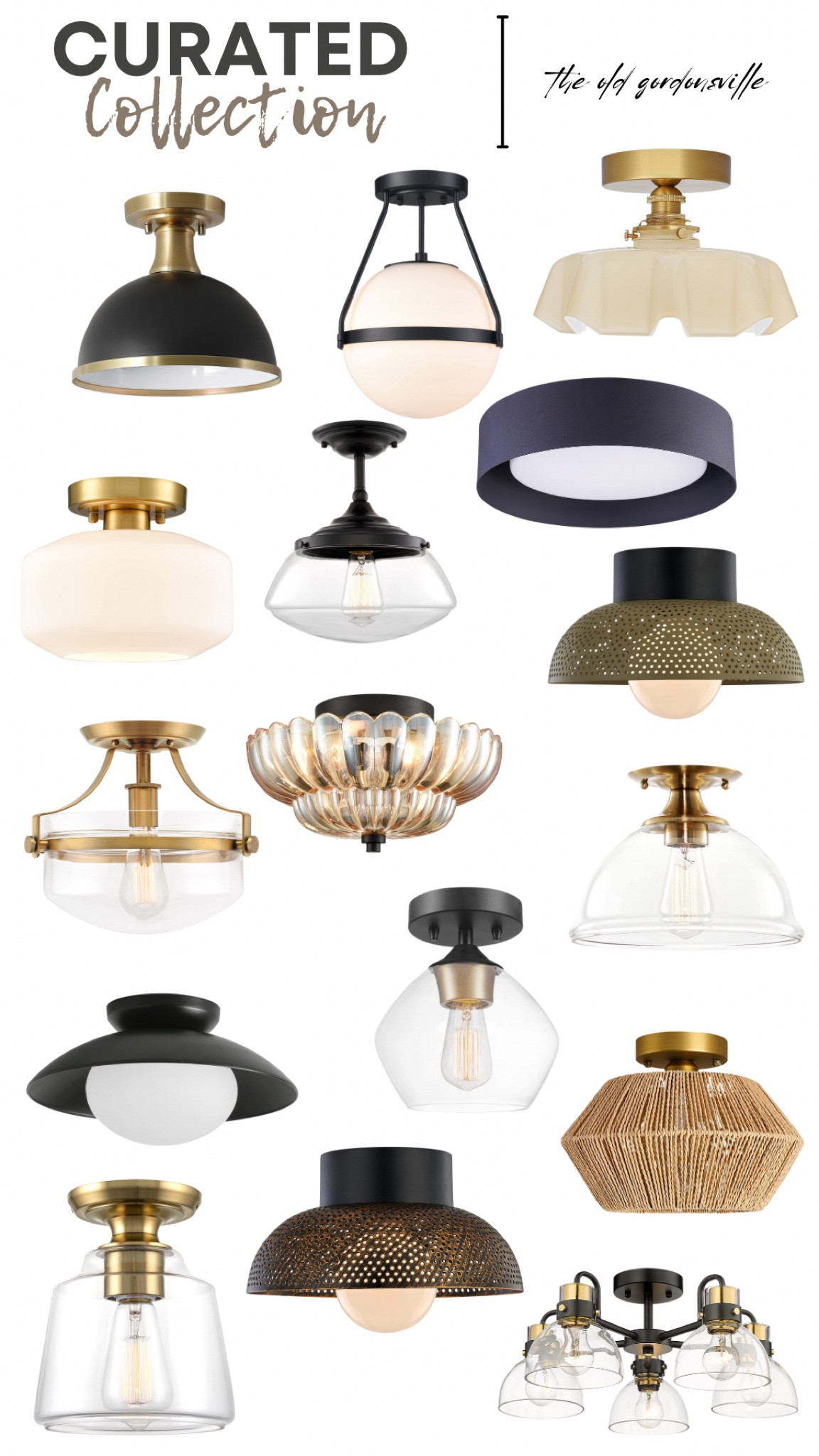 Flush mount light fixtures.

Light fixture, lighting, Amazon, flush mount, black light, brass light, modern light fixture, traditional light fixture, semi flush mount, living room, kitchen, pantry, dining room, hallway, bedroom, home office, nursery, powder bathroom

#LTKstyletip #LTKFind #LTKhome