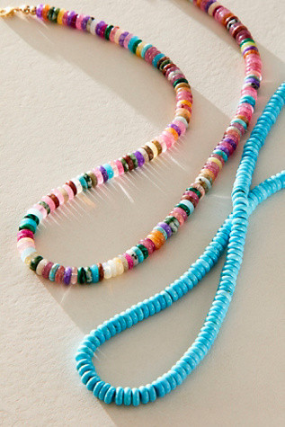 ALV Anguilla Semiprecious Stone Necklace | Free People (Global - UK&FR Excluded)
