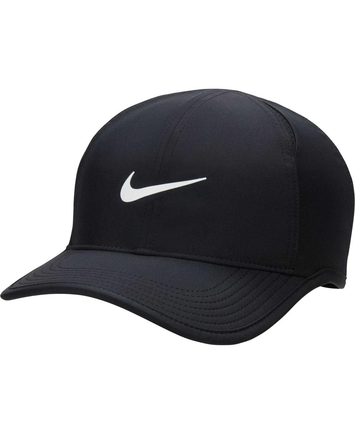 Men's and Women's Nike Black Featherlight Club Performance Adjustable Hat - Black | Macy's
