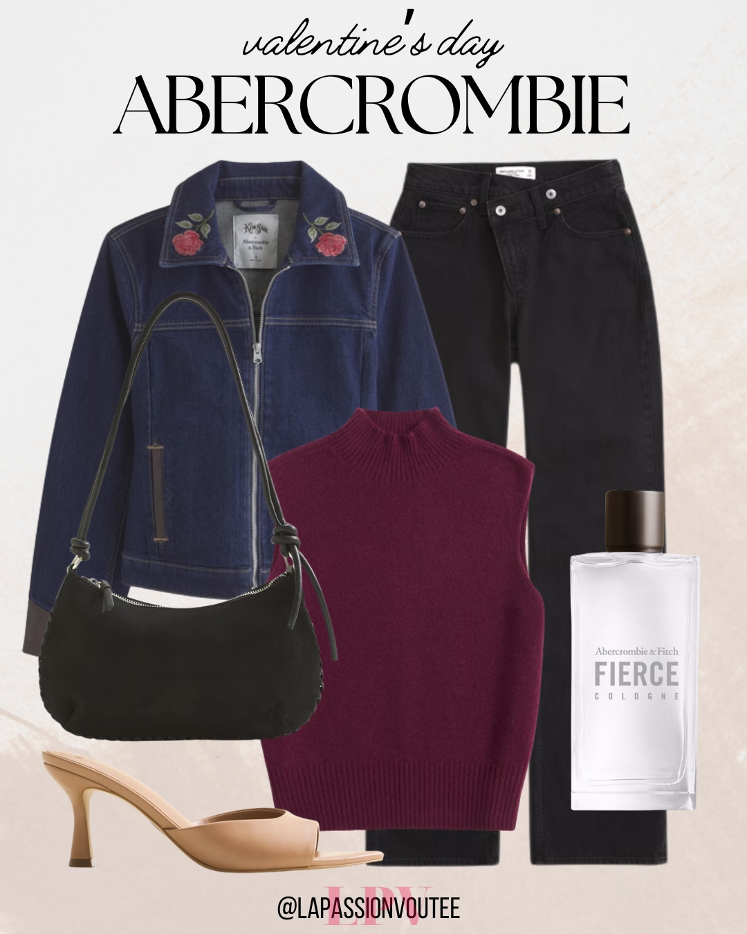 Sharing a Valentine’s Day outfit from Abercrombie that feels romantic, confident, and easy to wear. This look is perfect for date night or a special dinner, combining flattering details with a modern silhouette that feels polished without being overdone. 

 #LTKValentine #LTKootd