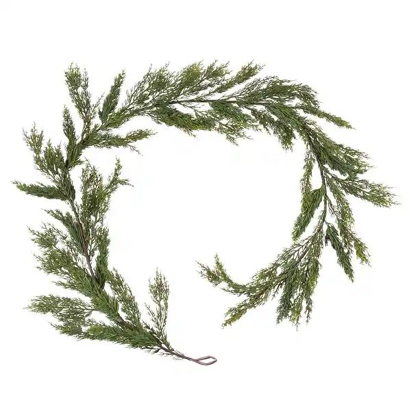 Holiday Garland With Faux Cedar Design (Set of 2) - 72" | Bed Bath & Beyond