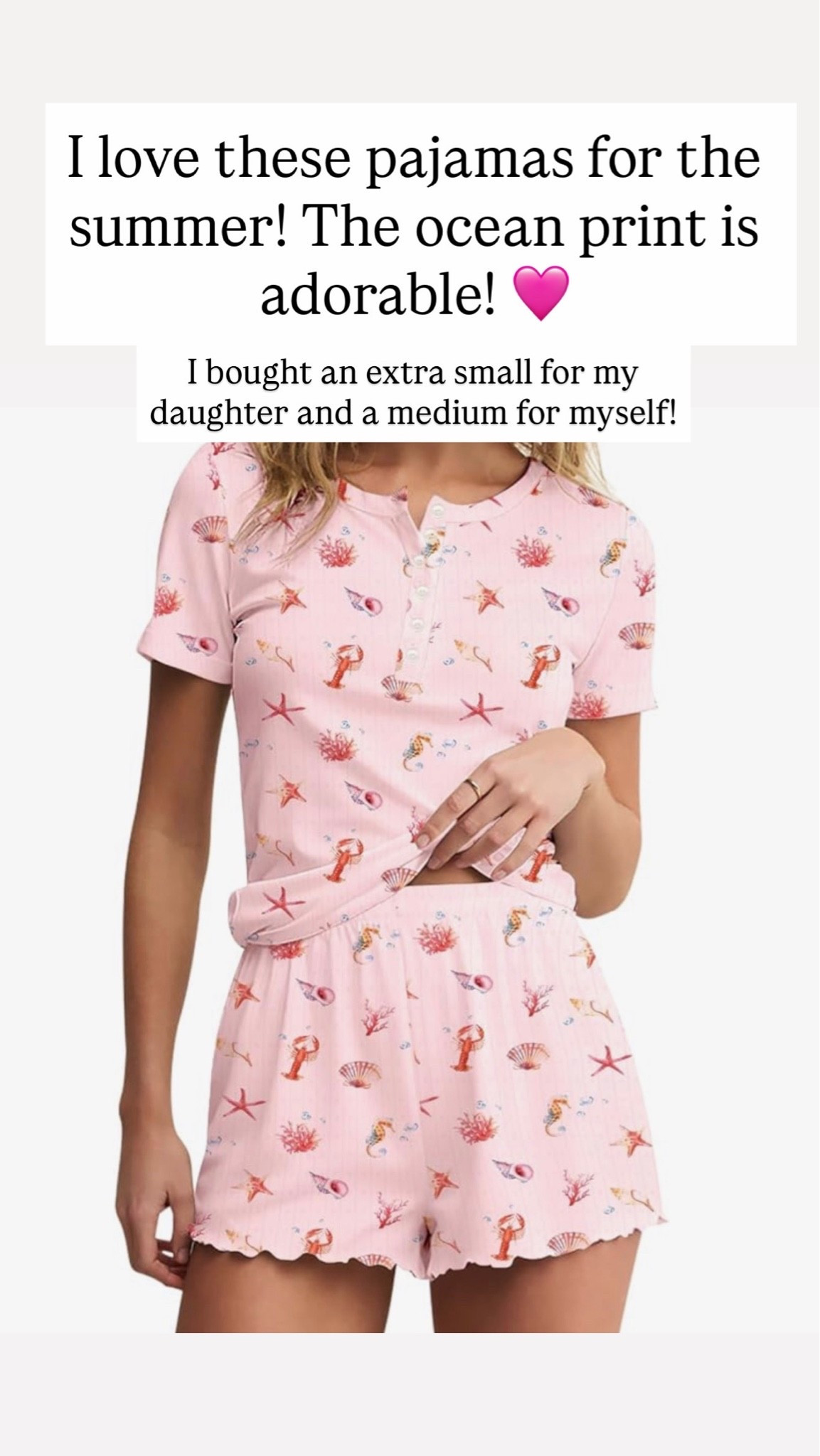 Ocean print pajama sets for girls and women

#LTKootd #LTKmomlife