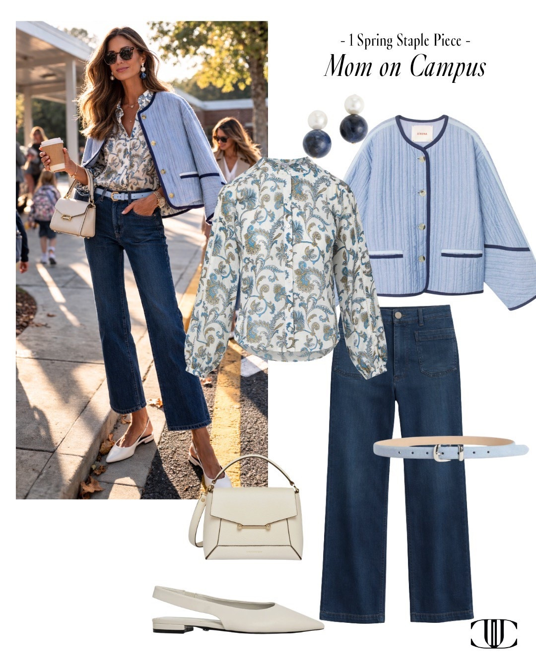 One hero piece, six outfits 🌸
The Veronica Beard Soleil Blouse in Dove Multi is that spring staple that truly does it all. From a polished spring luncheon to a casual party and even a chic mom-on-campus look, this blouse transitions effortlessly with simple swaps and thoughtful styling.

If you love building multiple outfits around one standout piece, this edit is for you. Save this for spring outfit inspiration and tap to shop each look. ✨ 

 #LTKStyle #SpringStyle #VeronicaBeard #SpringOutfits #WardrobeStaples #CapsuleWardrobe #WhatToWear #LTKFinds 

#LTKootd #LTKmomlife #LTKOver40

#LTKootd