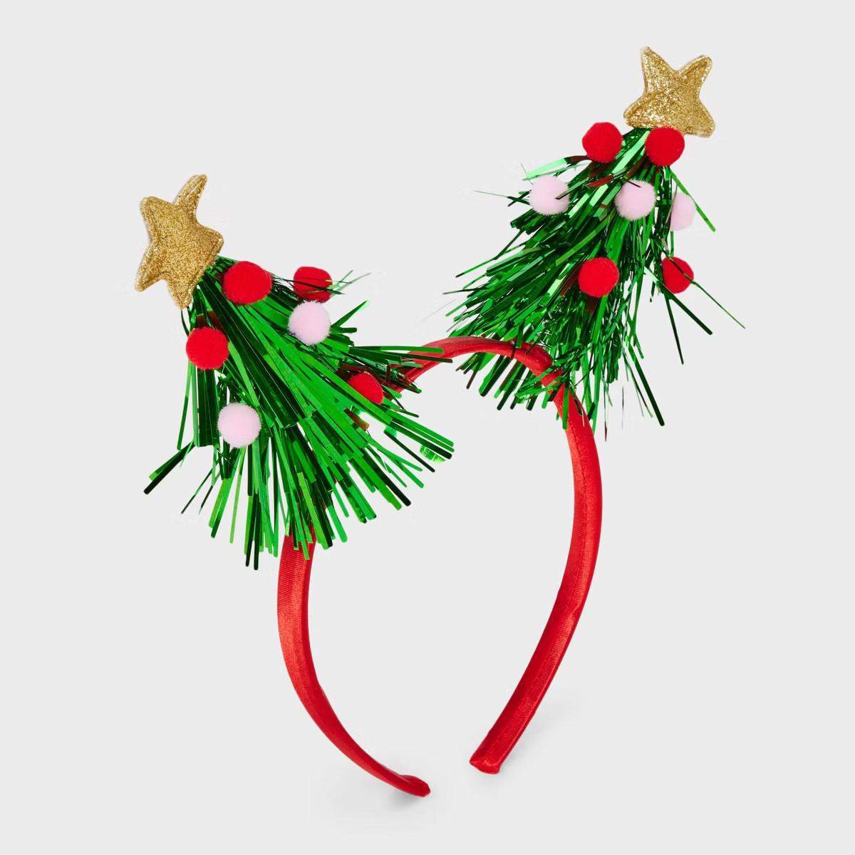Girls' Tinsel Christmas Tree Headband - Cat & Jack™ | Target