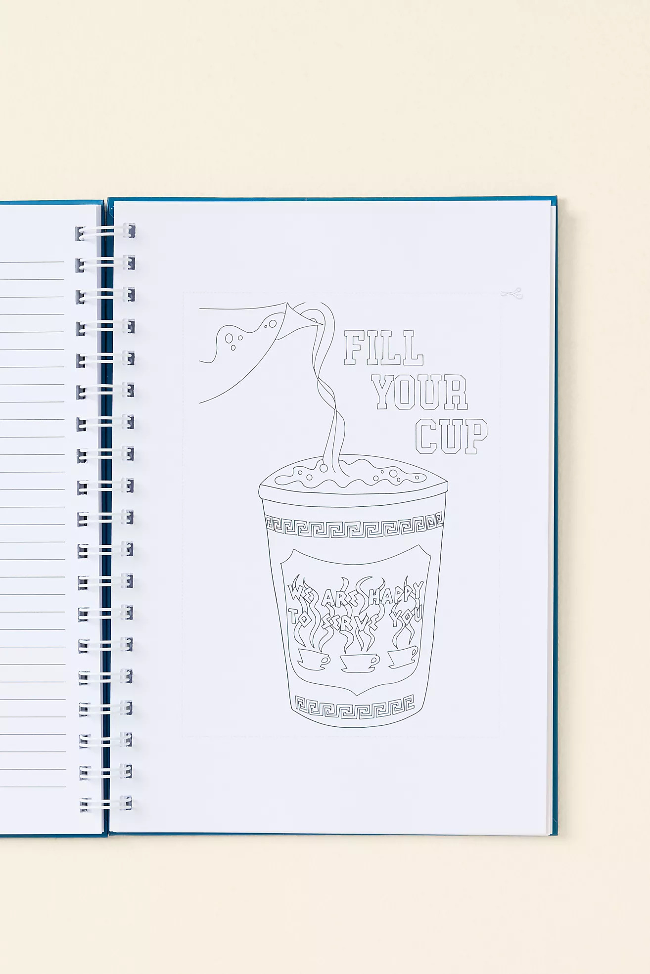 Quiet Your Mind Guided Wellness Journal and Adult Coloring Affirmations | Anthropologie (US)