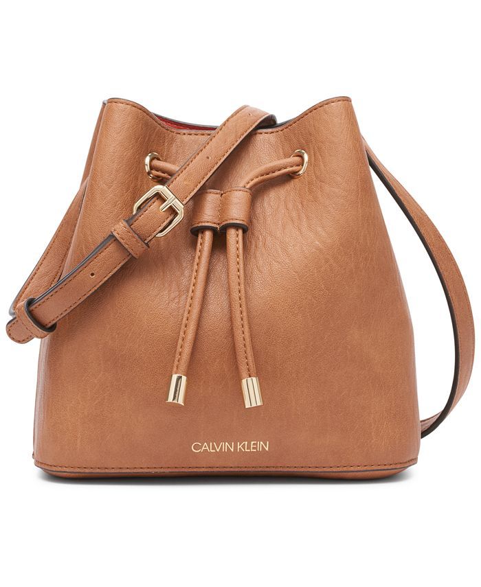 Calvin Klein Gabrianna Mini Bucket Bag & Reviews - Handbags & Accessories - Macy's | Macys (US)