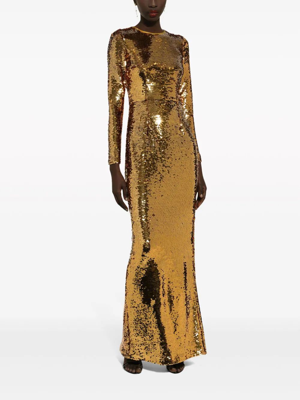 Dolce & Gabbana Sequinned Mermaid Gown - Farfetch | Farfetch Global