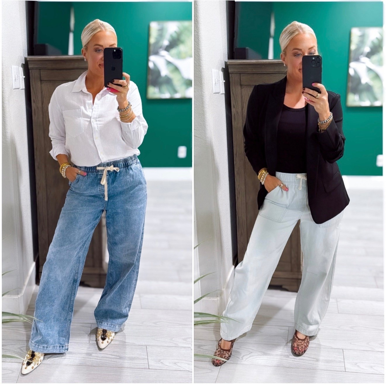 My favorite pull on denim pants 50% off 