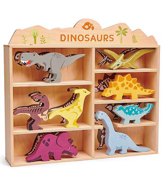 Dinosaurs Collection Wooden Toy Set | Dillard's